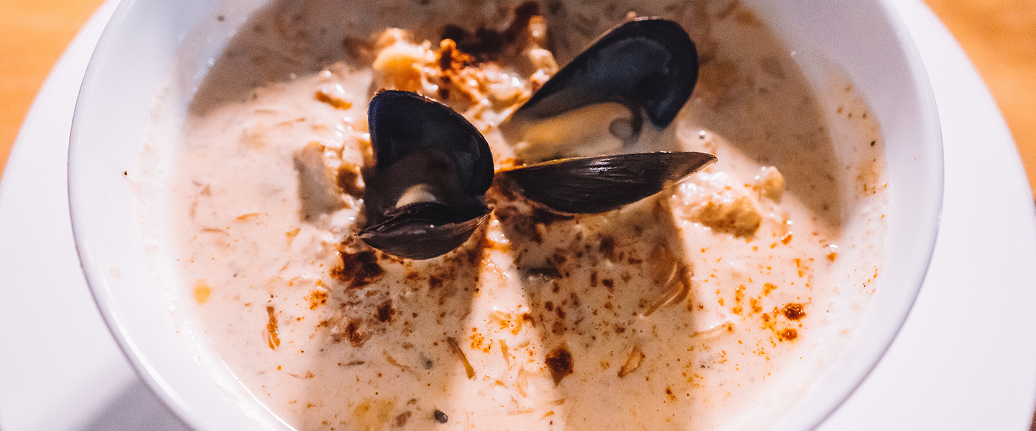 Seafood Chowder, Foto: Melanie Schillinger