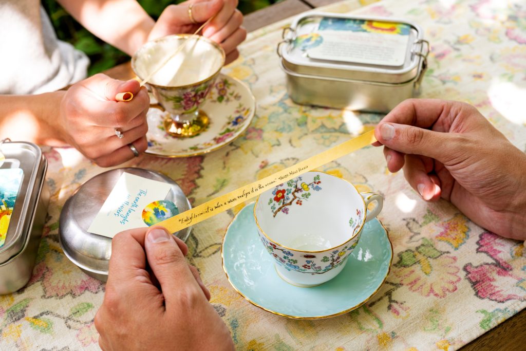 Plein-Air Afternoon Tea at Tangled Garden