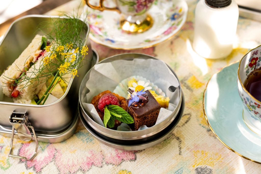 Plein-Air Afternoon Tea at Tangled Garden