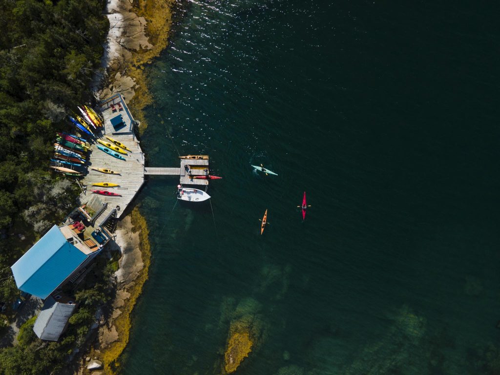 Island Paddle and Coastal Hike