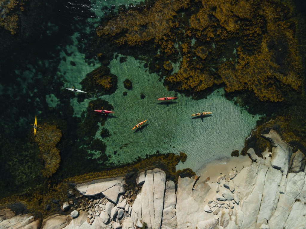 Island Paddle and Coastal Hike