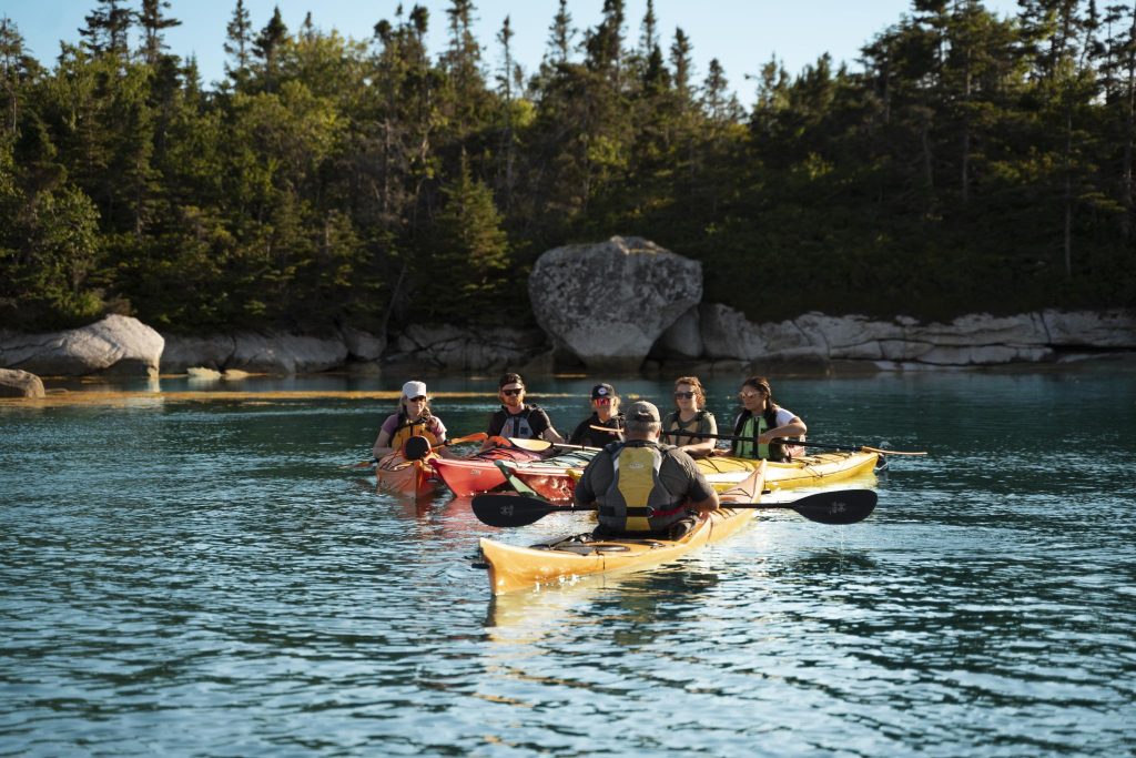 Island Paddle and Coastal Hike