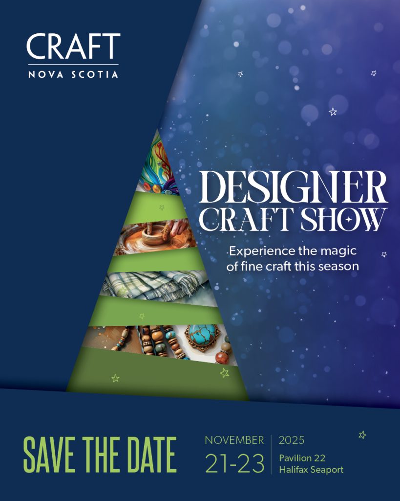2025 Designer Craft Show, Nova Scotia Craft Council's Winter show held in November each year.