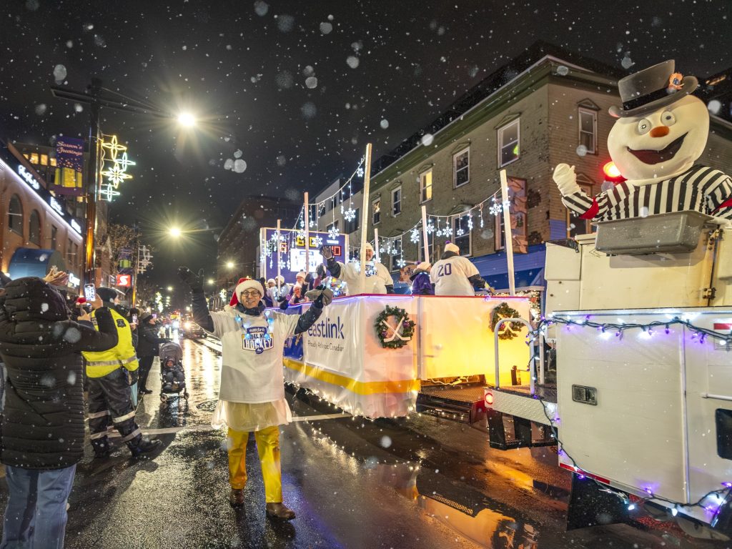 Parade of Lights in Halifax, Nova Scotia