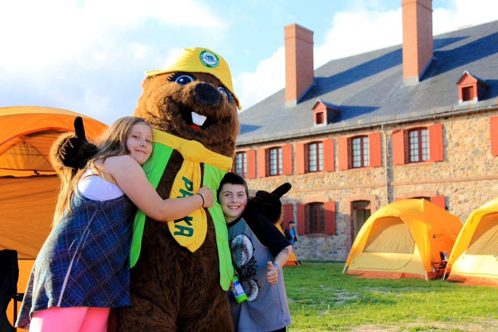 Parka’s Great Sleepover at Fortress of Louisbourg National Historic Site in Nova Scotia