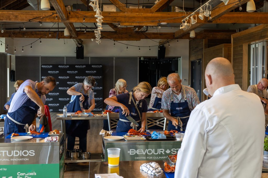 Nova Scotia Seafood Culinary Courses on the Bay of Fundy