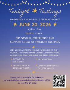 Twilight Tastings 2026 Poster