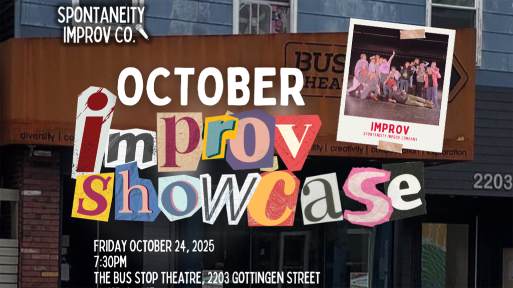 A promotional poster for the October showcase