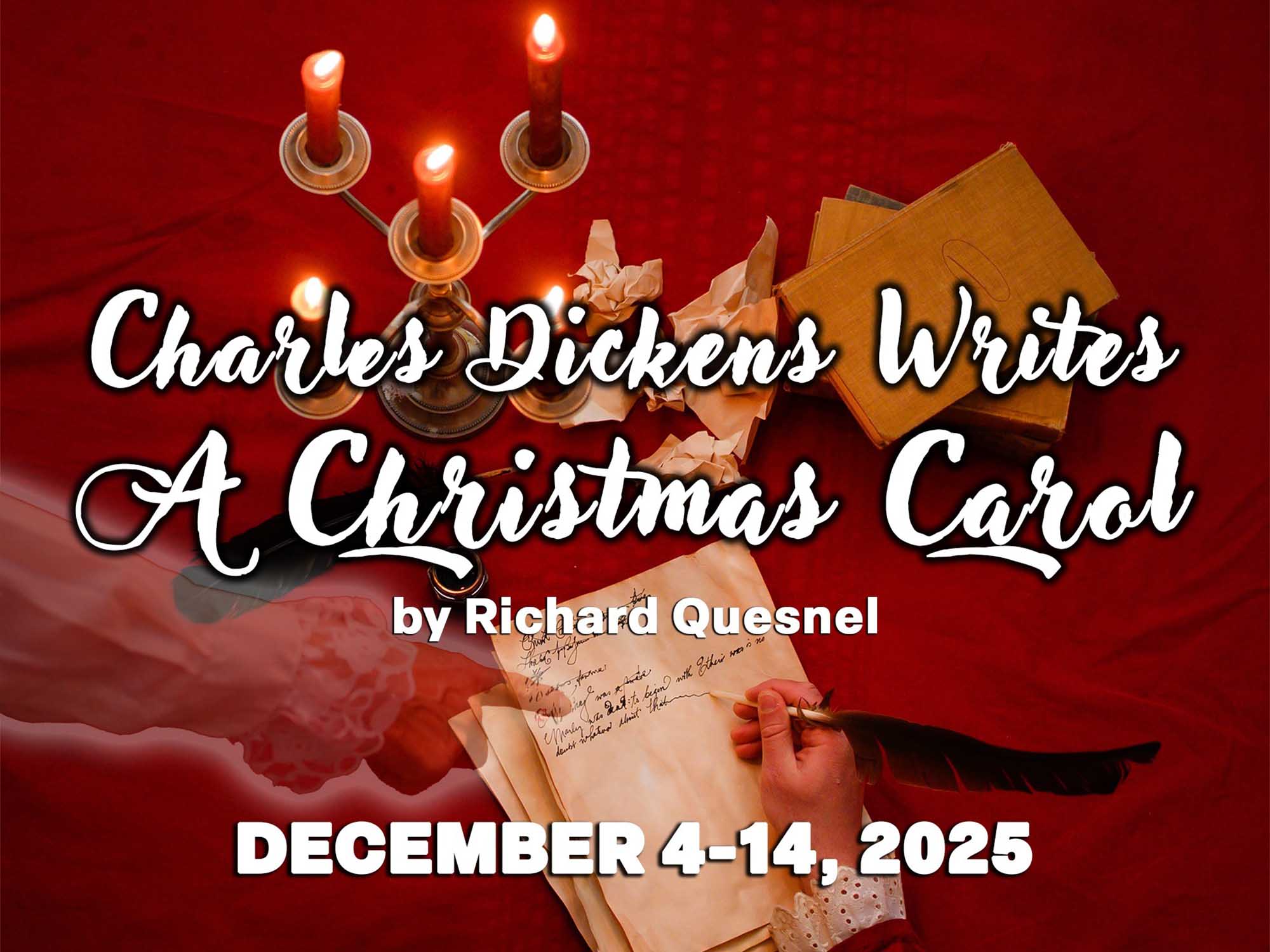 Theatre Baddeck's A Christmas Carol performance poster.