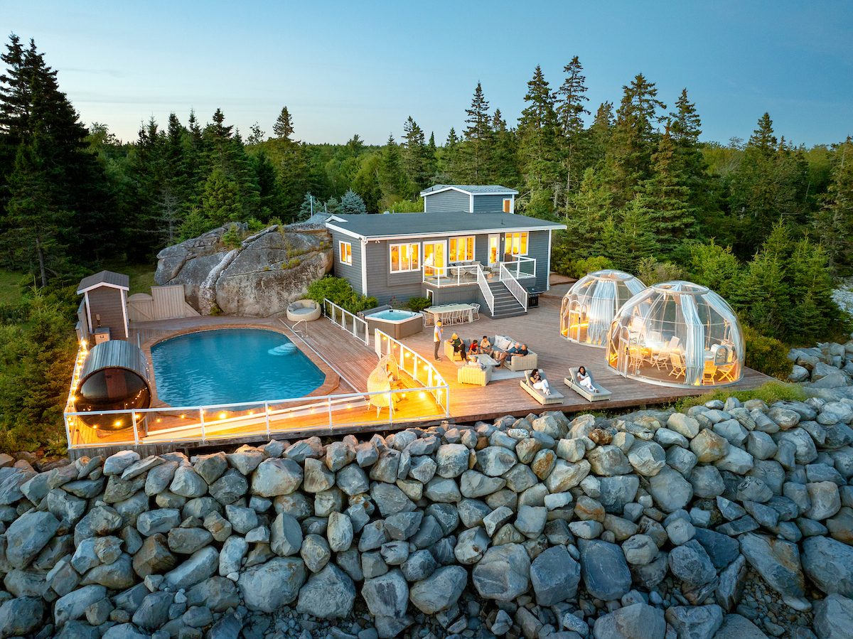 One of the Sidanna Retreat cottage and vacation home rentals in Nova Scotia.