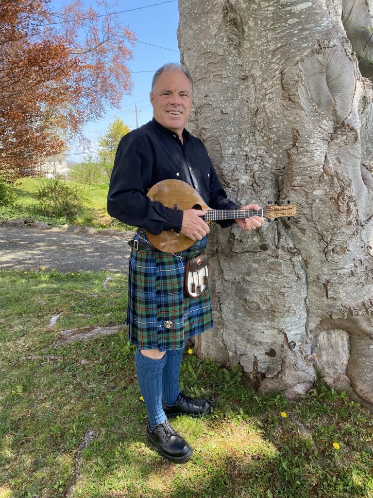 Syd Read performs at Traditional Music on Thursdays at Port-Royal National Historic Site in Nova Scotia