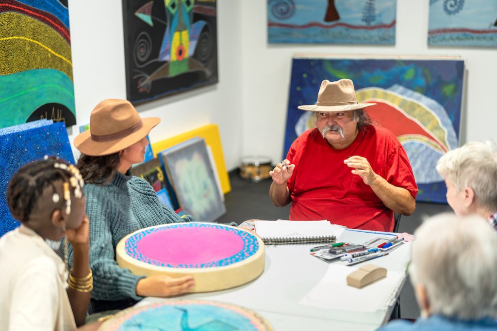 Paint with Alan Syliboy: Mi’kmaw Drum Painting Masterclass
