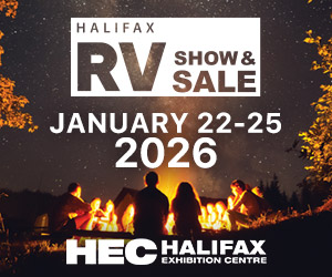 Halifax-RV-Show-&-Sale-300×250 A promotional poster for the Halifax RV show & sale taking place in Halifax, Nova Scotia