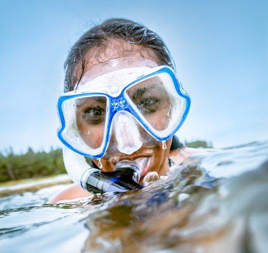 Guided snorkeling tour with Great Earth Expeditions in Nova Scotia