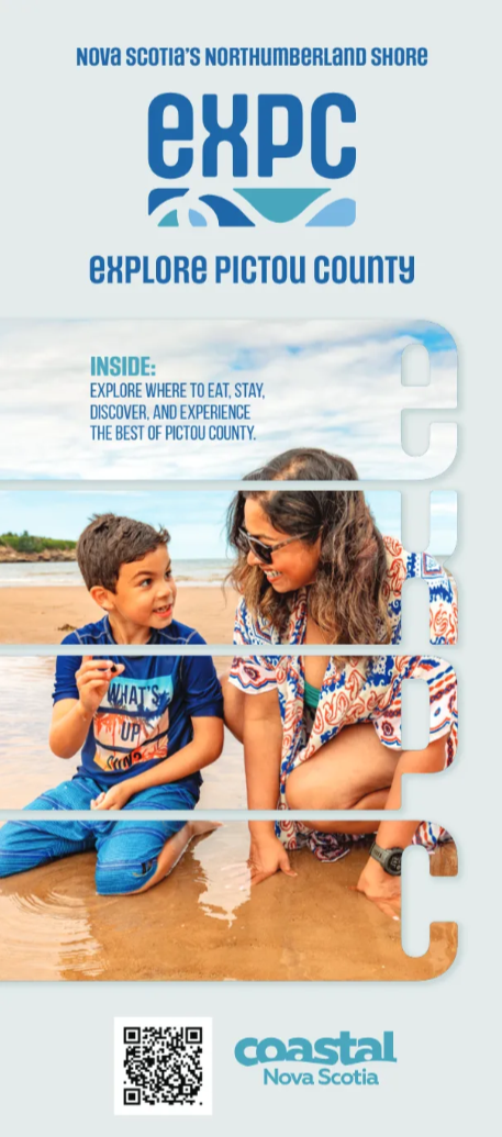 Cover image of 2026 Explore Pictou County travel guide by Coastal Nova Scotia.