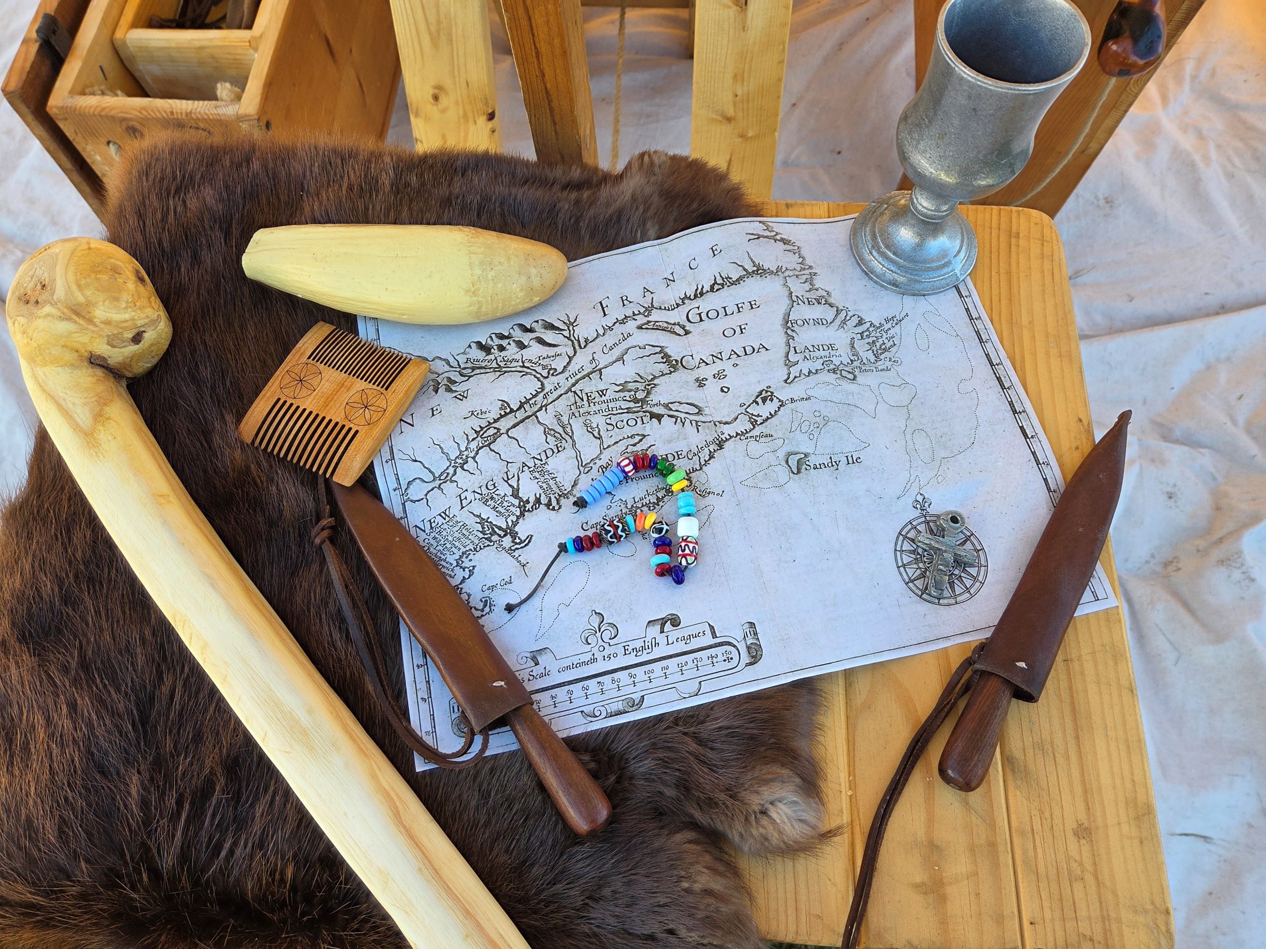 Nova Hollandia Reenactment at Fort Anne National Historic Site in Nova Scotia