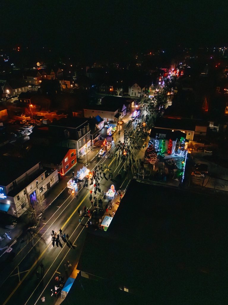 Miracle on Dock Street Christmas event in Shelburne, Nova Scotia