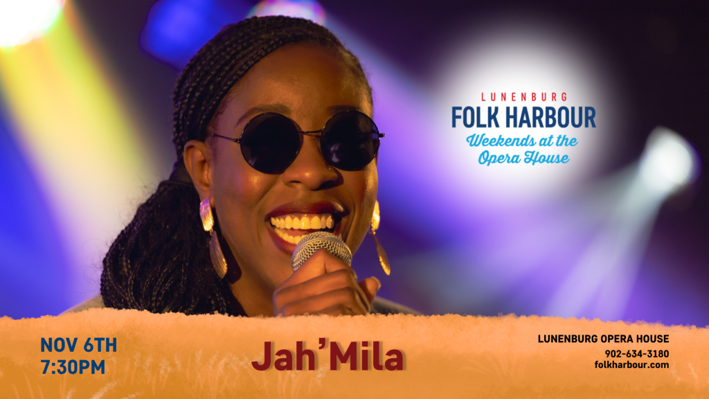 A promotional poster for Jah'Mila: Weekends at the Opera House