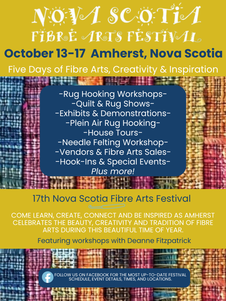 Nova Scotia Fibre Arts Festival: Five Days of Creativity & Inspiration