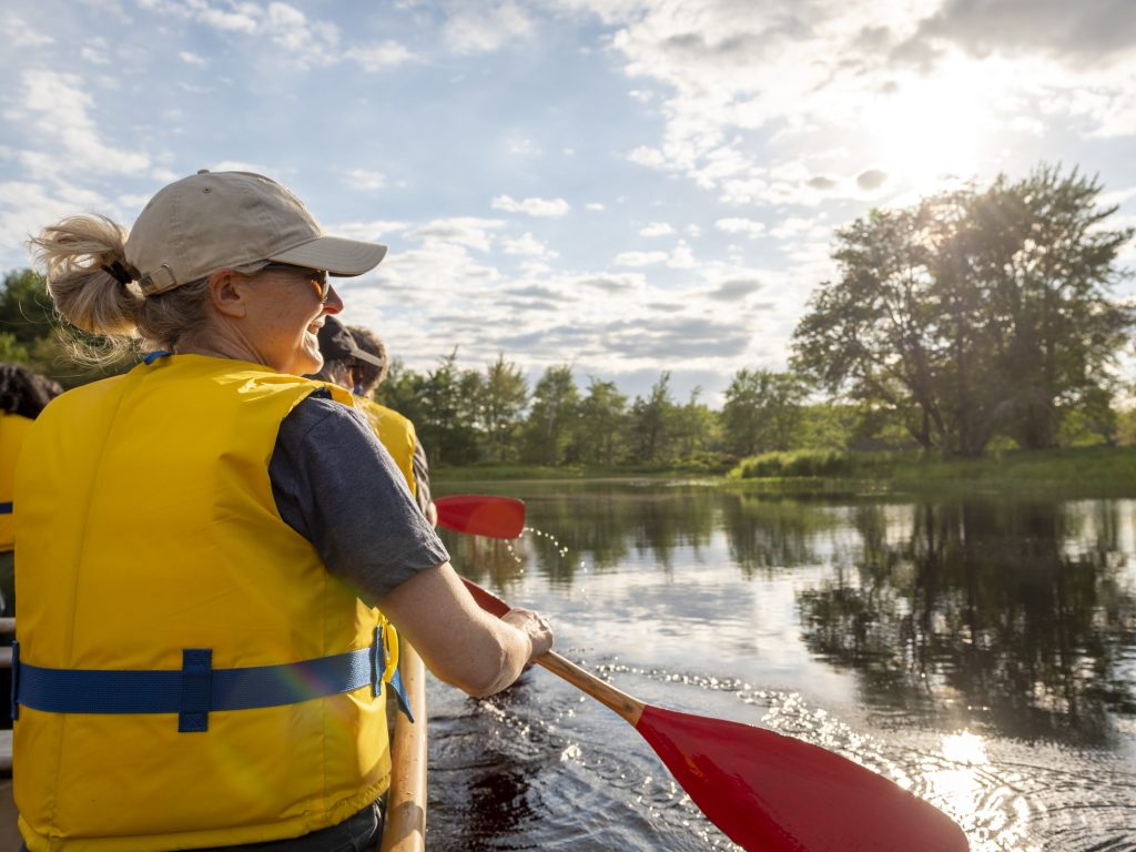 Canoeing in Kejimkujik National Park & National Historic Site in Nova Scotia