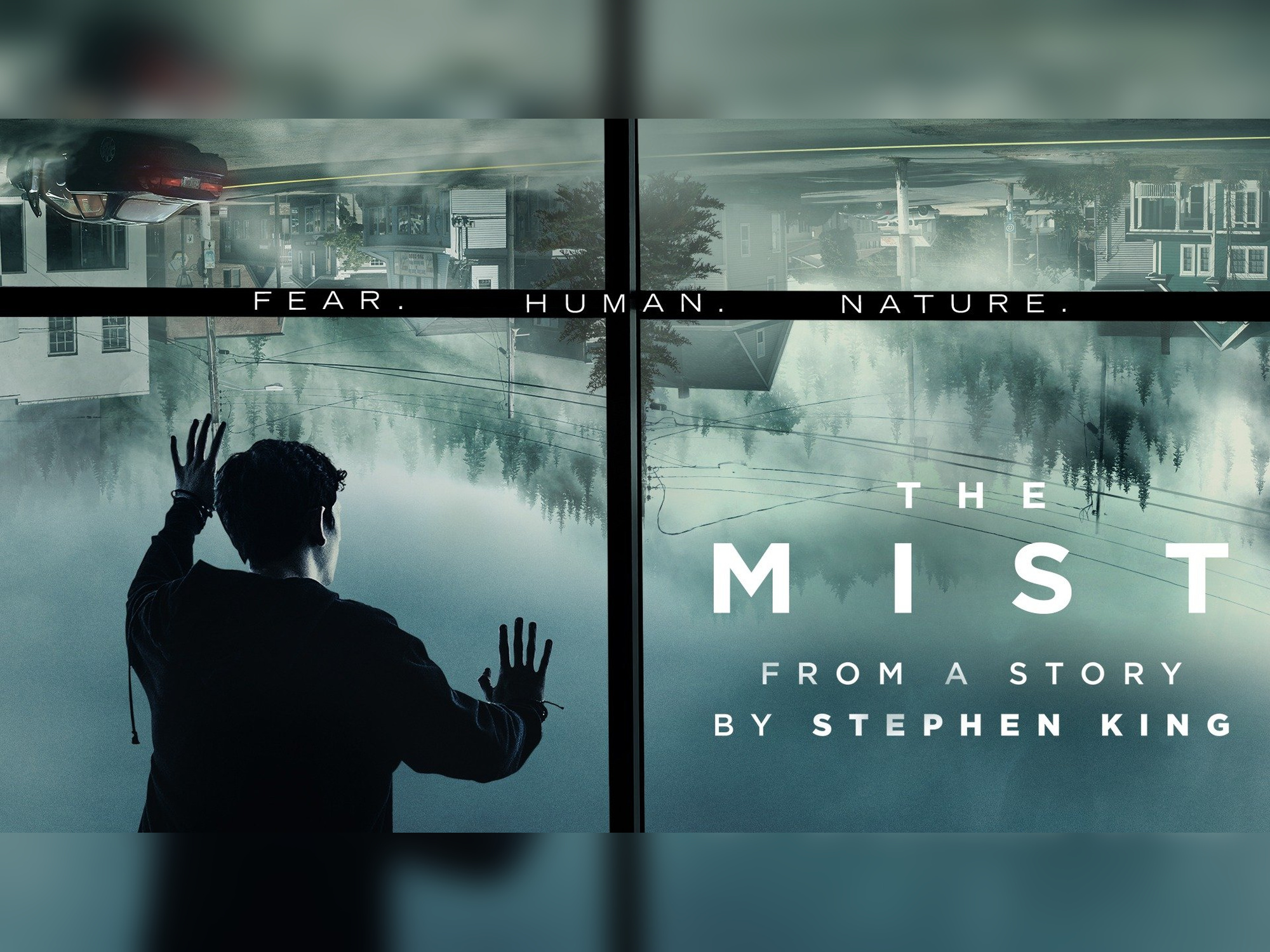 Promo image for the series The Mist filmed in Nova Scotia